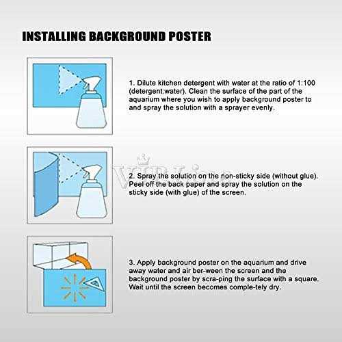 Alternative view of VIP.LINE Rock Wall Aquarium Background Poster PVc Fish Tank Decor Landscape 24 36 48 72
