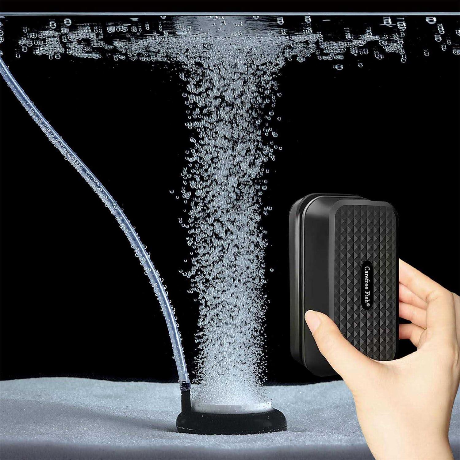 Alternative view of Carefree Fish Aquarium Small Magnetic Cleaner for Glass Fish Tank Magnet Brush Algae Scrapers Floating
