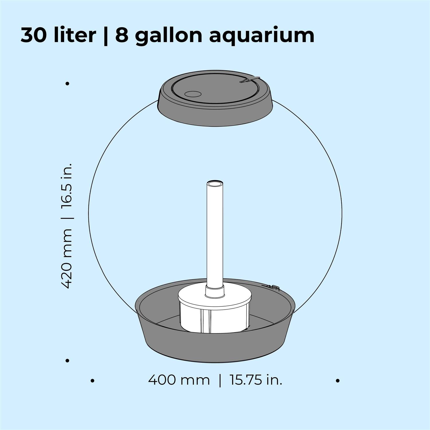 Alternative view of biOrb Classic 60 Aquarium with LED