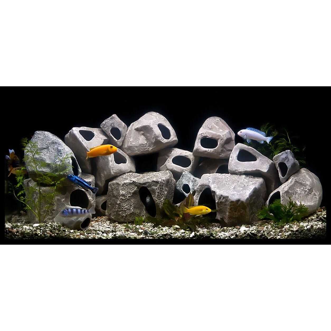Alternative view of Underwater Galleries Aug6701 15-Pack Cichlid Stone