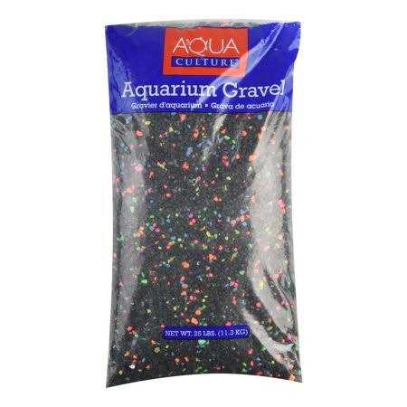 Alternative view of Aqua Culture Aquarium Gravel Starry Night
