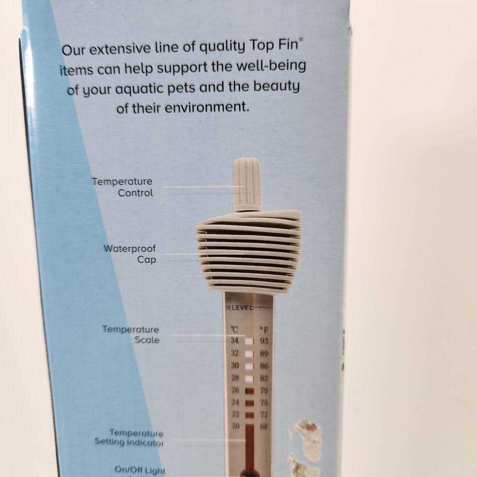 Alternative view of Top Fin Submersible Aquarium Tank Heater