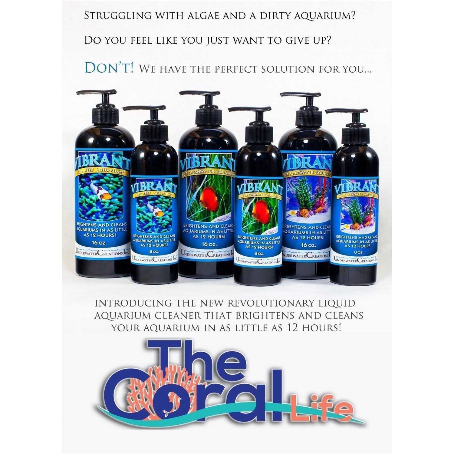Alternative view of Vibrant For Saltwater Aquariums