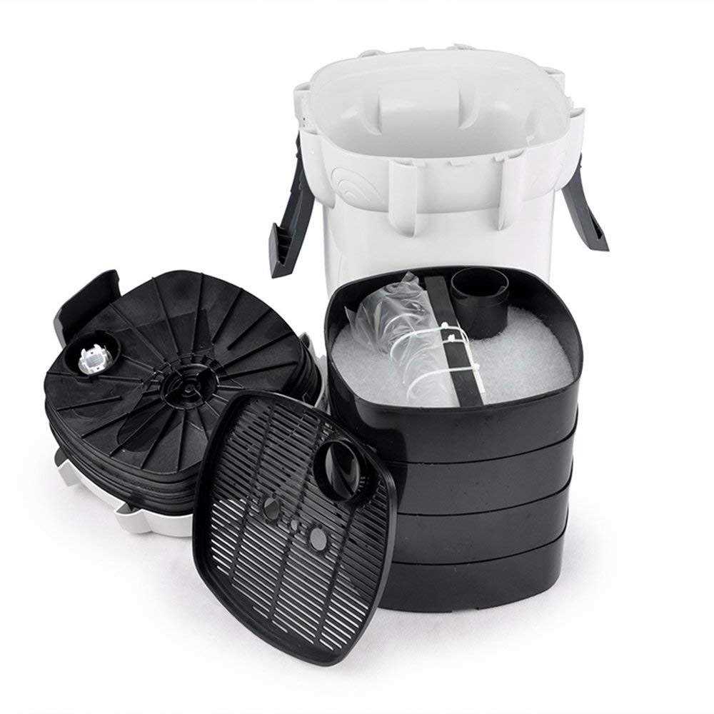 Alternative view of SunSun HW-3000 UV 9W 5-Stage External Canister Filter 793gph