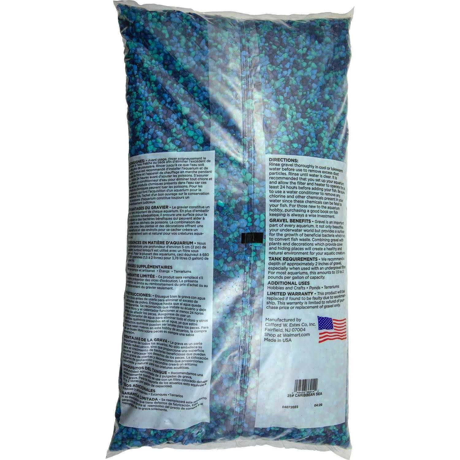 Alternative view of Aqua Culture Caribbean Aquarium Gravel