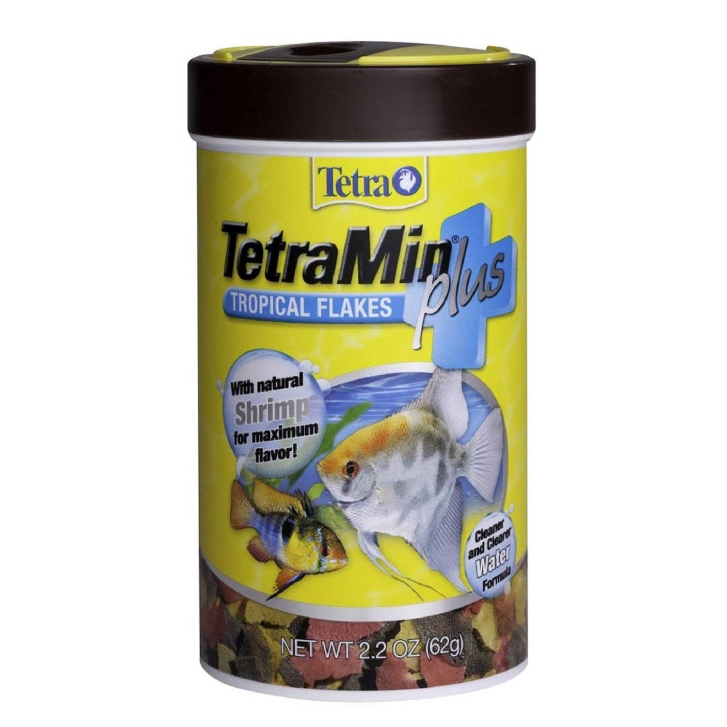 Tetra TetraMin Plus Tropical Fish Food Flakes