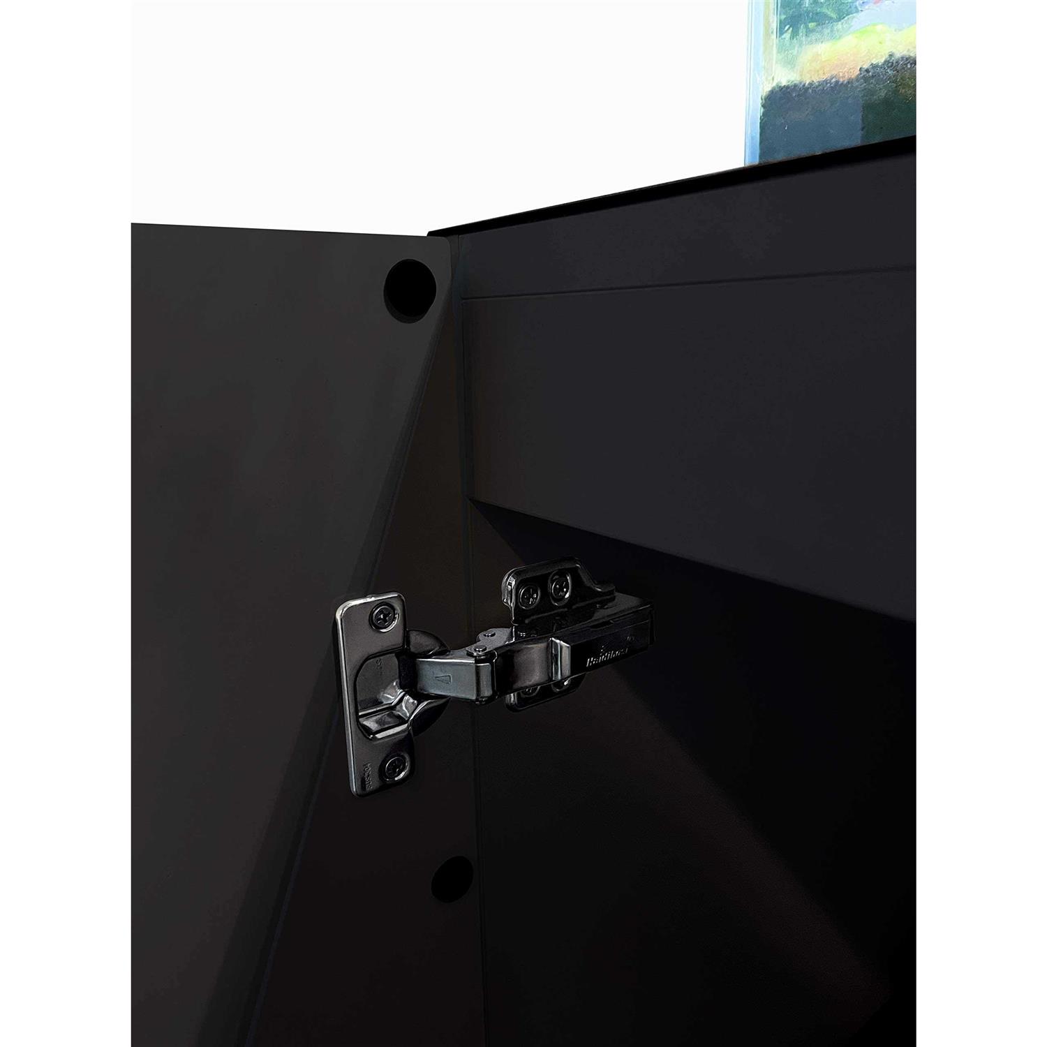 Alternative view of LANDEN Aquarium Stand and cabinet, for up Tank,Fish Tank, Nano Foam Leveling Mat Included, contemporary and Simple Design
