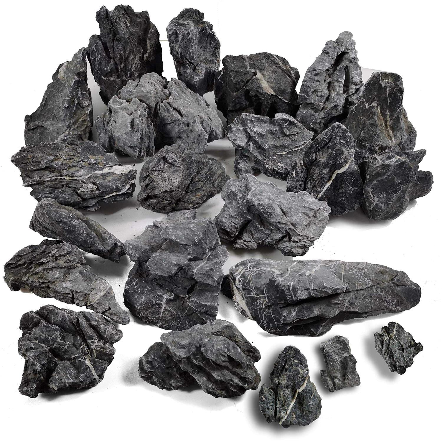 Voulosimi 44 lb Seiryu Rock Stone for Aquariums