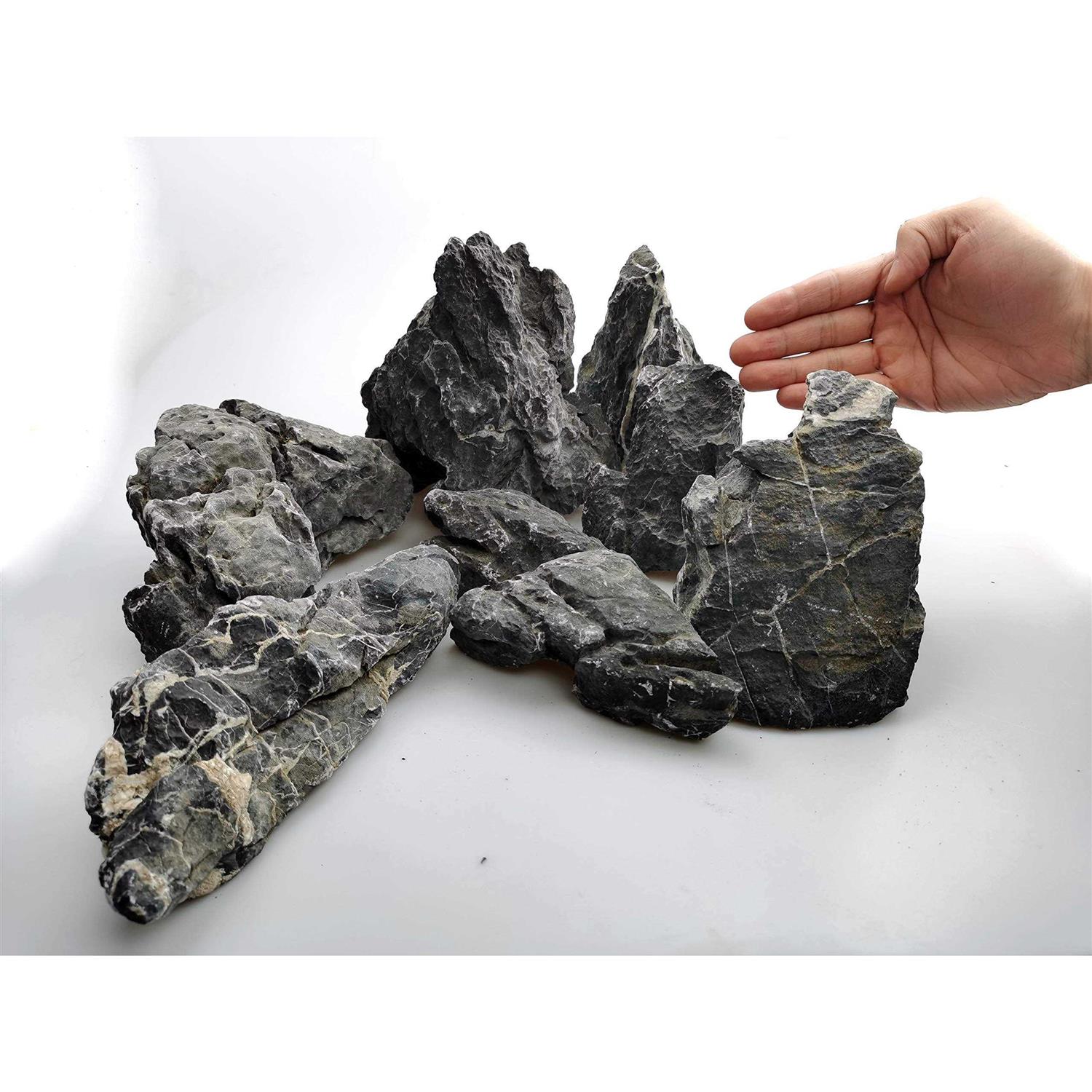 Alternative view of Voulosimi 44 lb Seiryu Rock Stone for Aquariums