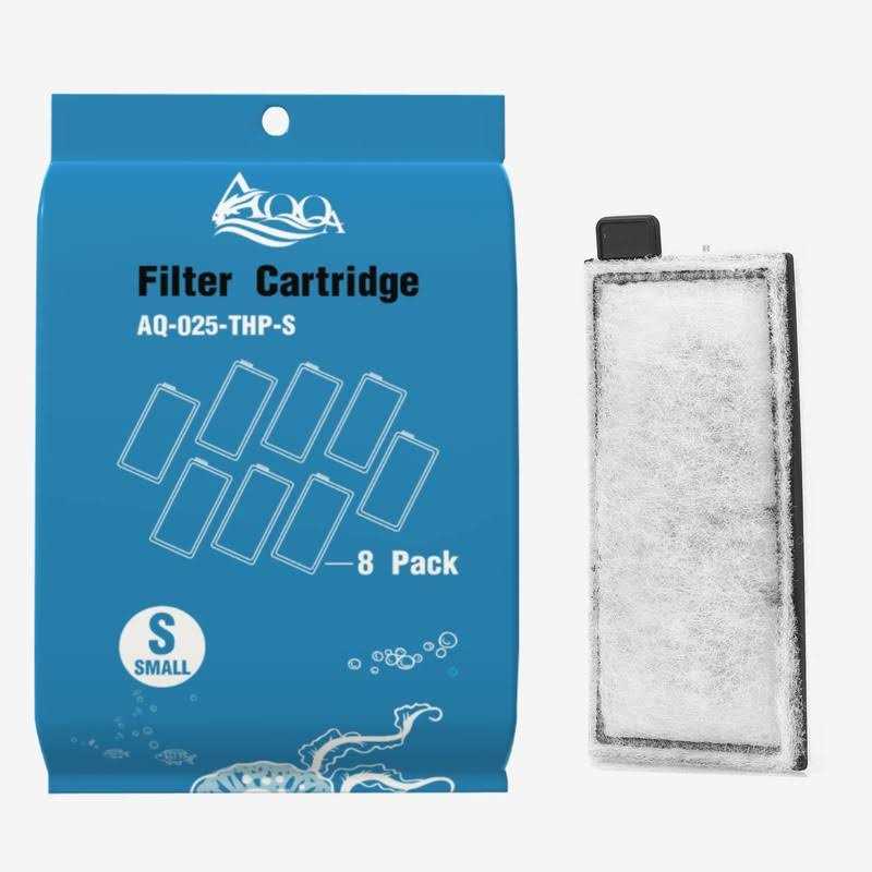 Alternative view of AQQA 8 Pack Aquarium Filter Cartridge Replacement Fish Tank Filter Cartridge Aquarium Internal Filter