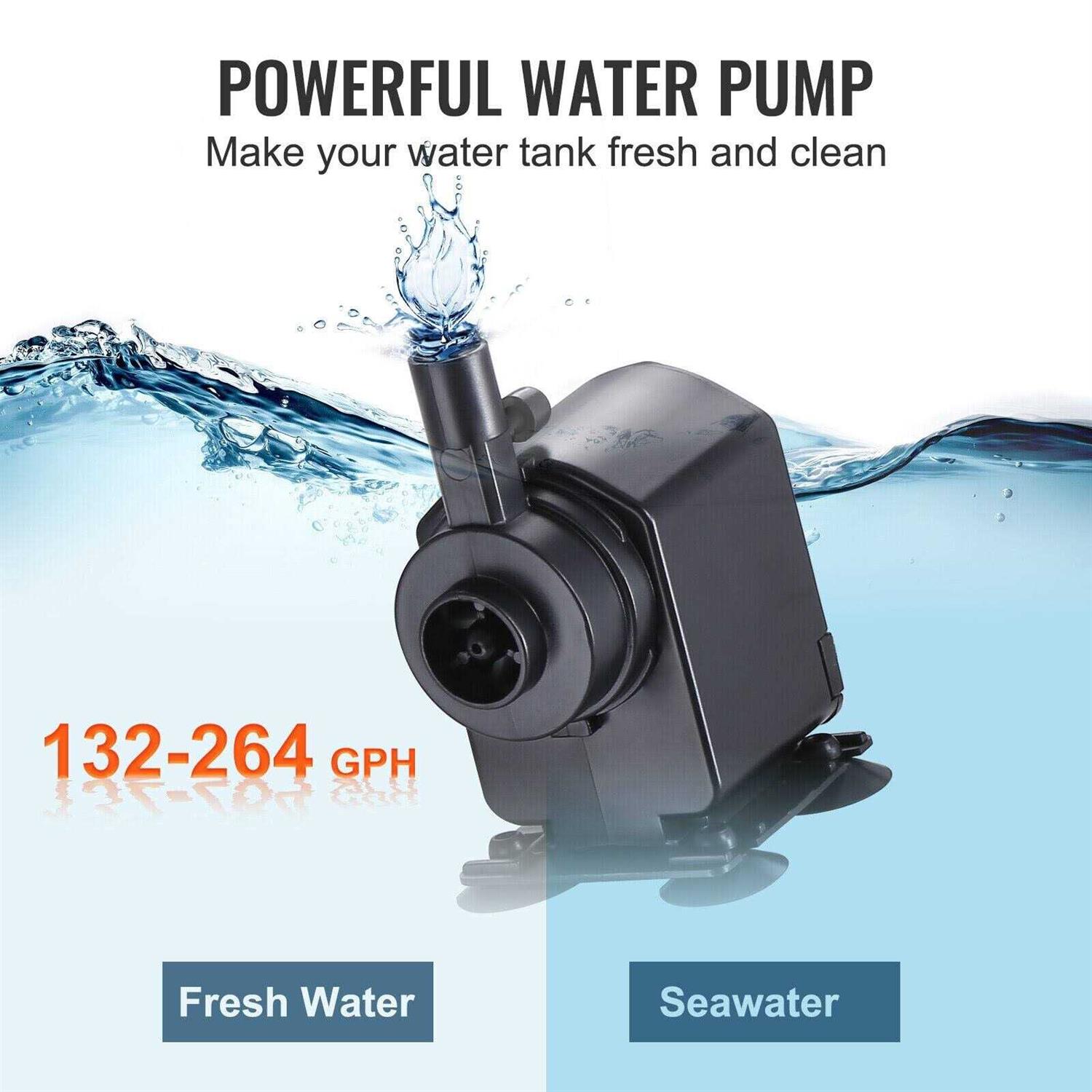 Alternative view of VEVOR Aquarium Chiller, 52 Gal 196 L, 1/10 HP Hydroponic Water Chiller, Quiet Refrigeration Compressor for Seawater and Fresh Water HWQLQQJRQ01HPZC9FV1
