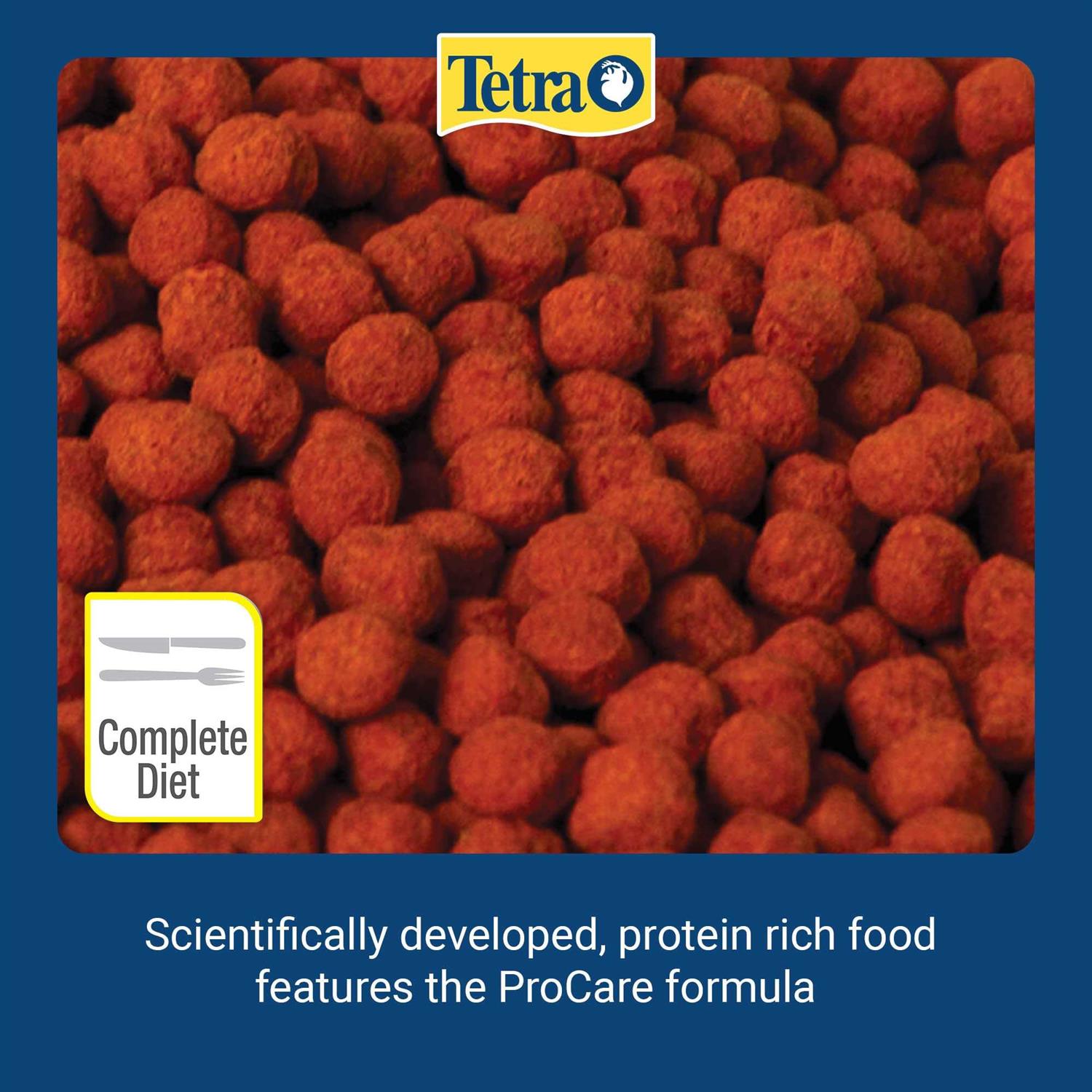 Alternative view of Tetra Cichlid Floating Pellets