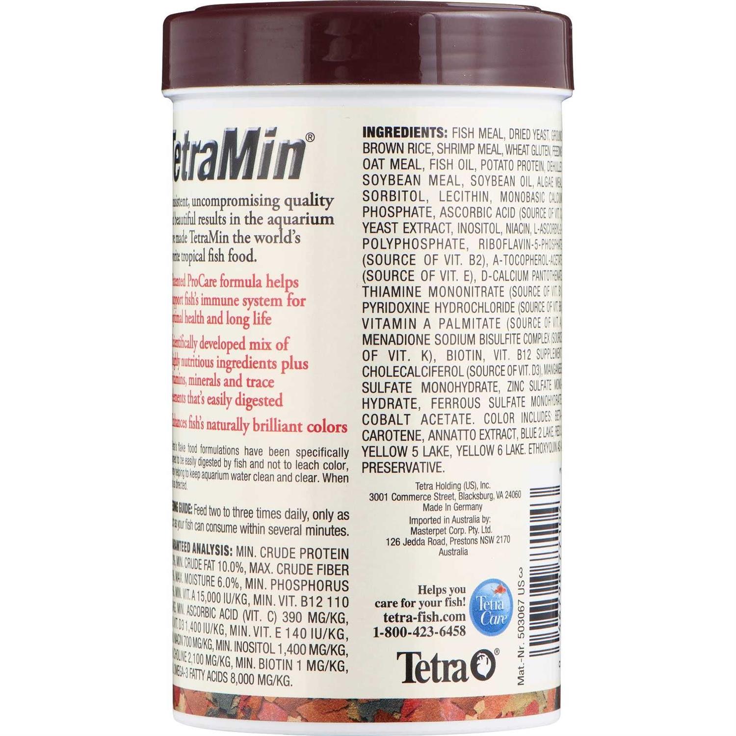 Alternative view of Tetra TetraMin Tropical Flakes Fish Food