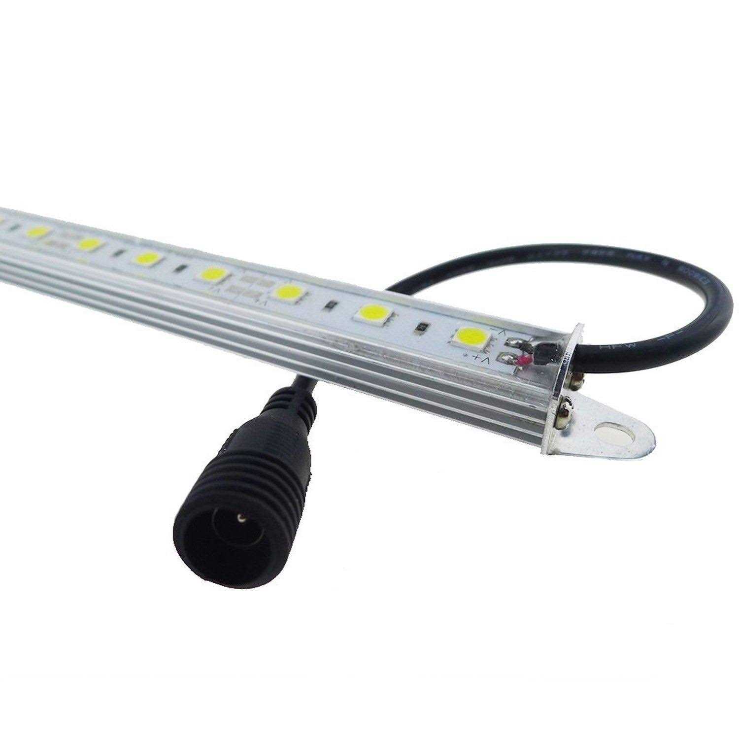 Alternative view of LEDENET 12In 6500k-7000k White Super Bright 18LEDs 5050 Aquarium LED Strip Lighting for Fish Tanks