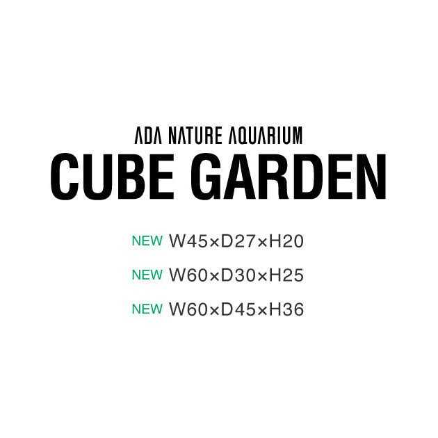 Alternative view of ADA Cube Garden Aquarium