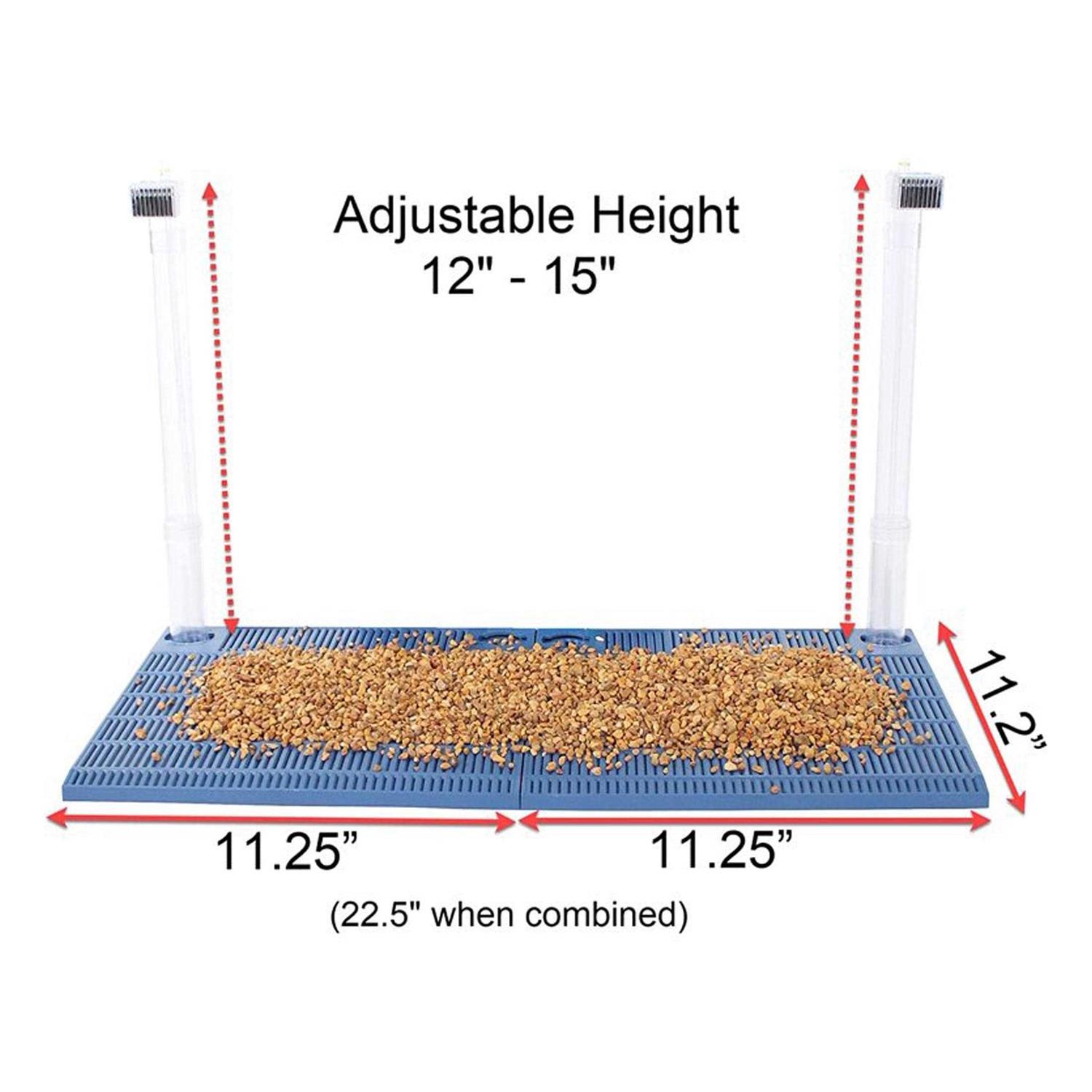 Alternative view of Penn-Plax Clear-Free Premium Under Gravel Aquarium Filter for 15 20 Gallon Tanks