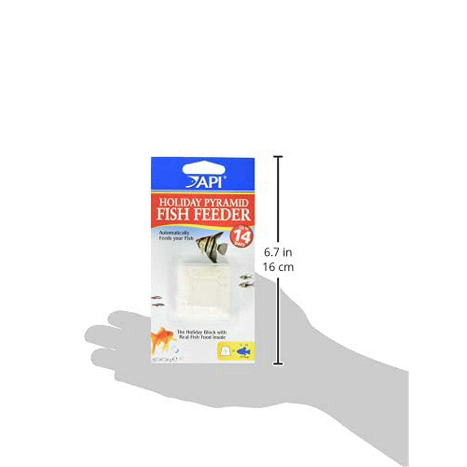 Alternative view of Api Vacation Pyramid Fish Feeder 14-Day 1.2-Ounce Automatic Fish Feeder