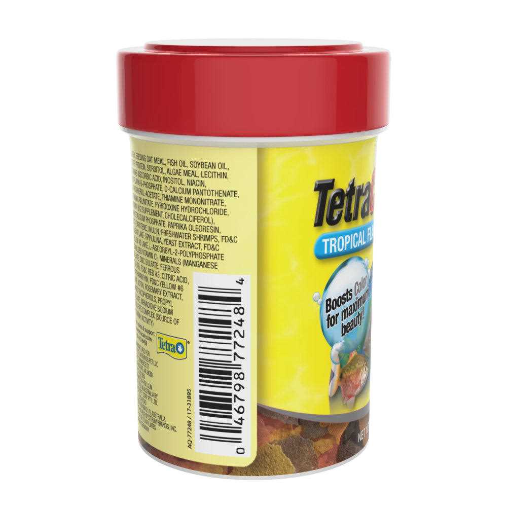 Alternative view of TetraColor Plus Tropical Fish Food Flakes