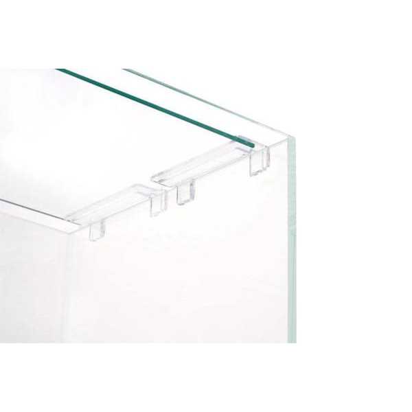 Alternative view of UNS Rimless Tank Glass Lids 60L Lid + Clips
