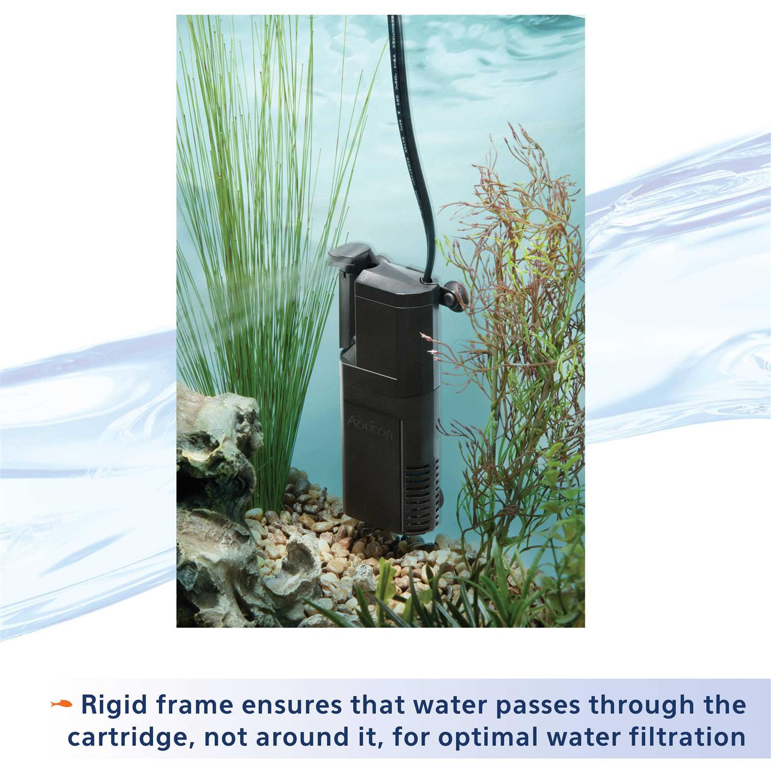 Alternative view of Aqueon QuietFlow Internal Replacement Filter Cartridges