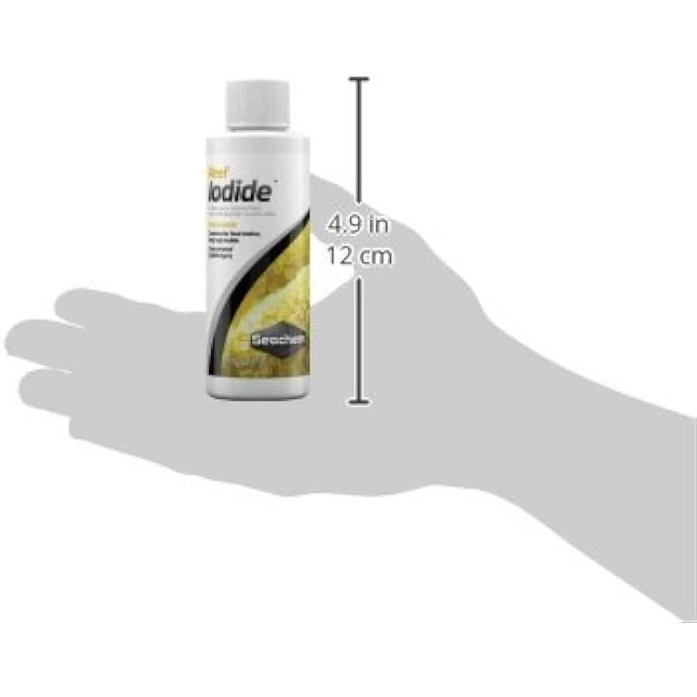 Alternative view of Seachem Reef Iodide