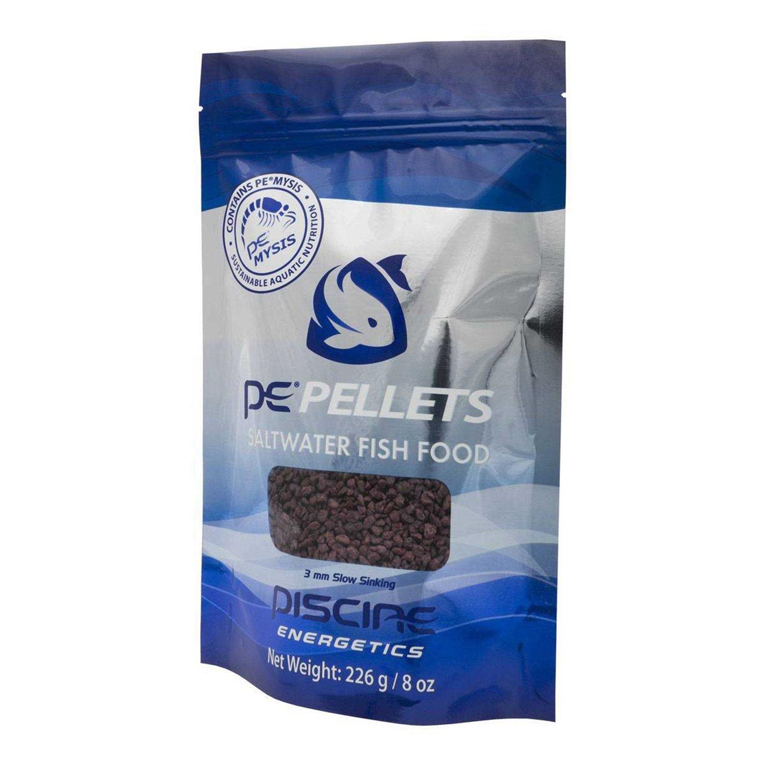 Piscine Energetics PE Pellets Saltwater Fish Food