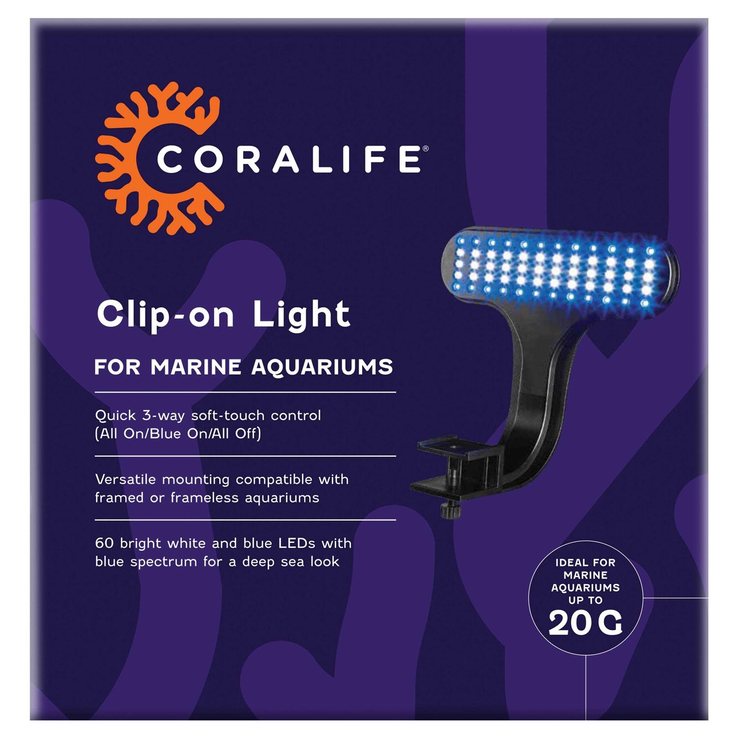 Alternative view of Coralife LED Marine Aquarium Clip On Light