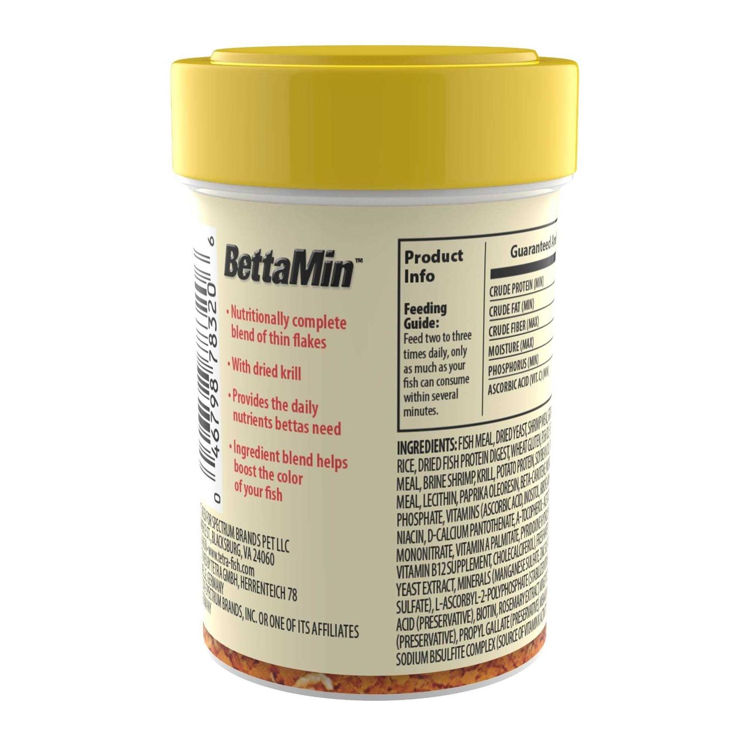 Alternative view of Tetra BettaMin Tropical Medley Flakes