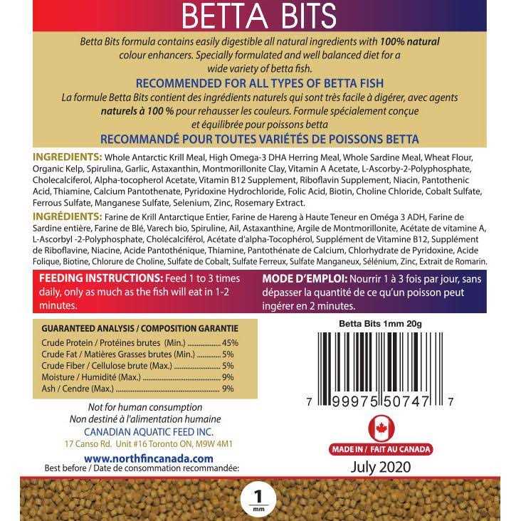 Alternative view of Northfin Betta Bits