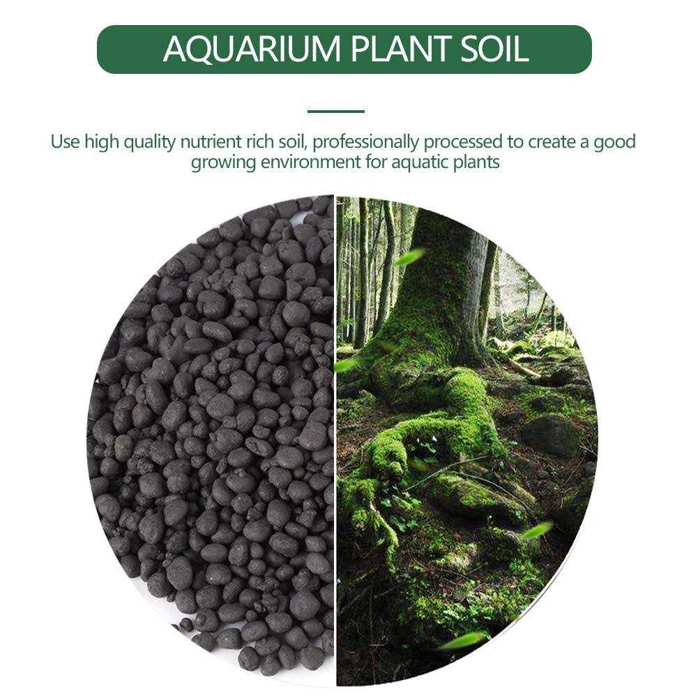 Alternative view of Zetiling 1000g Aquasoil Aqua Soil Aquarium Soil Aquarium Plant Soil Water Plant Soil Aqua Soil Substrate Simple to Use Fish Tank Bottom Water grass Seeds