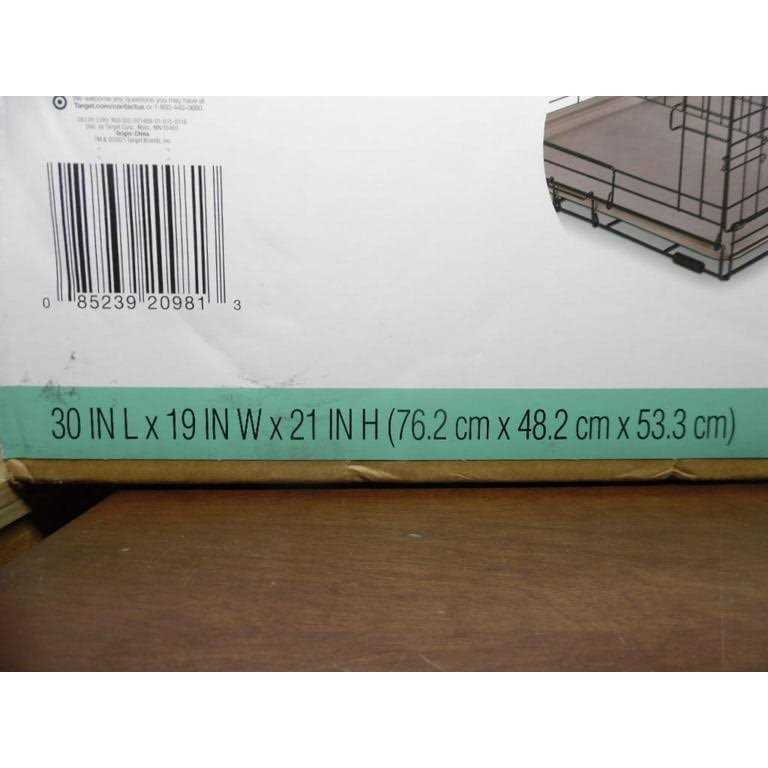 Alternative view of Boots & Barkley Wire Collapsible Dog Crate