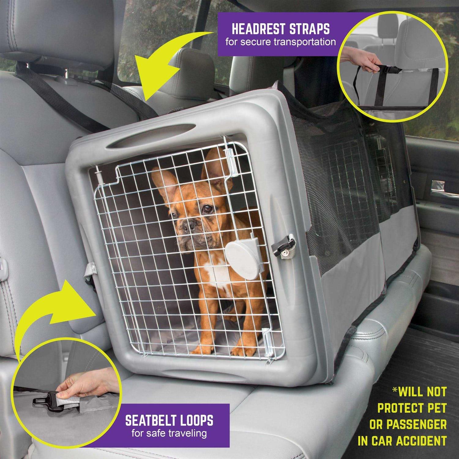 Alternative view of SPORT Pet Dog & Cat Car Seat Crate