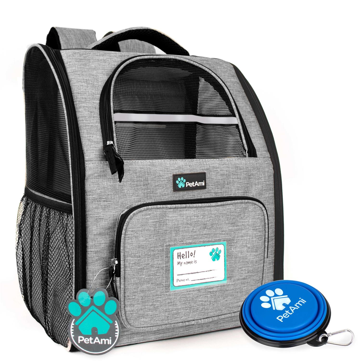 Alternative view of Petami Deluxe Pet Carrier Backpack for Small Cats and Dogs