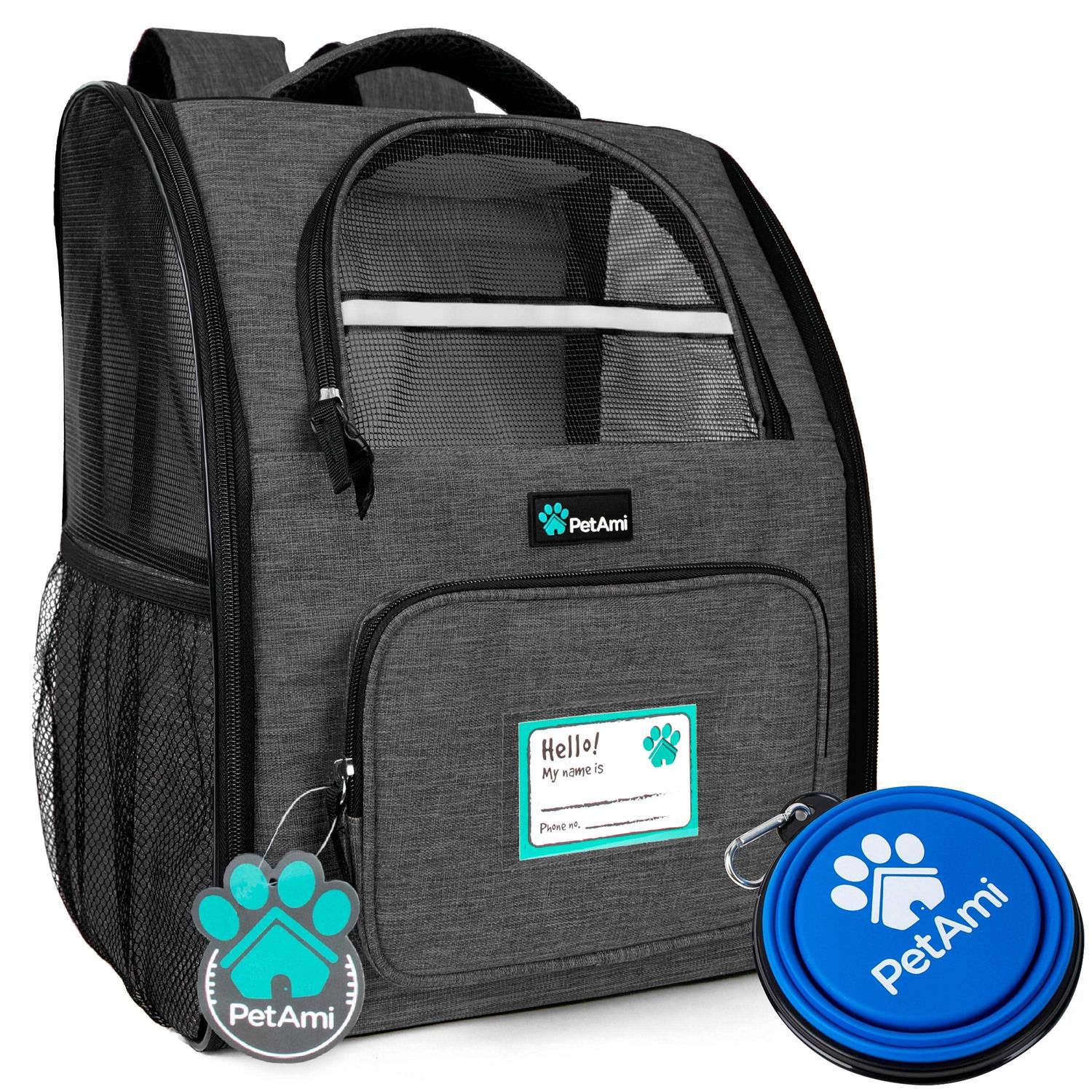 Alternative view of Petami Deluxe Pet Carrier Backpack for Small Cats and Dogs