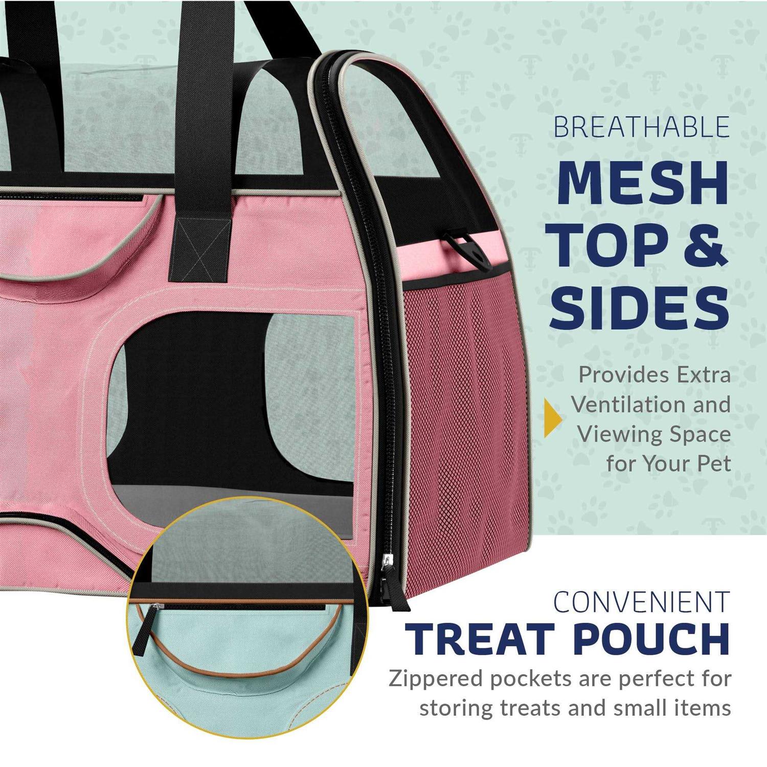 Alternative view of Katziela Luxury Rider Pro Pet Carrier with Removable Wheels and Double Telescopic Handle