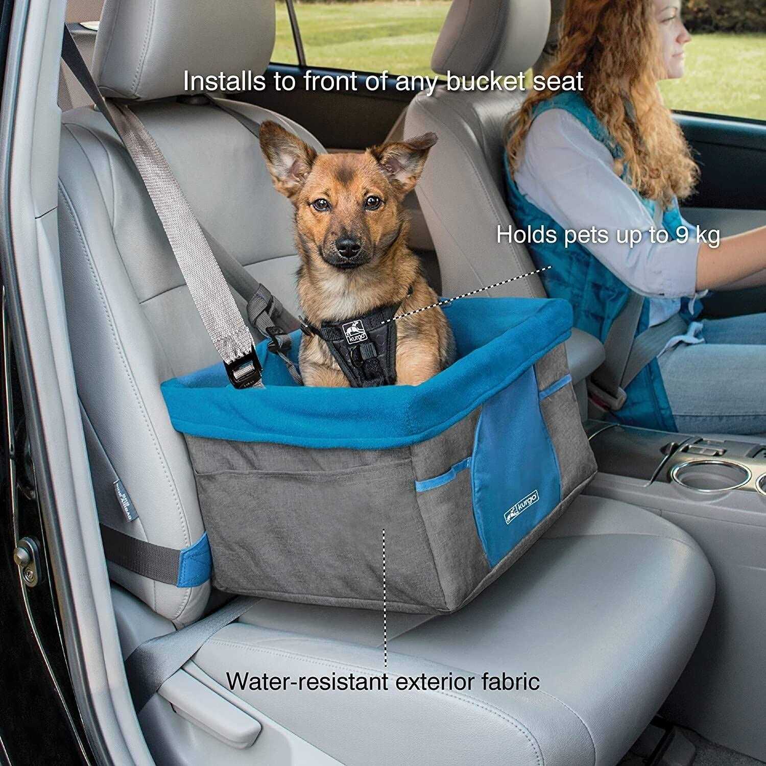 Alternative view of Kurgo Heather Dog Booster Seat