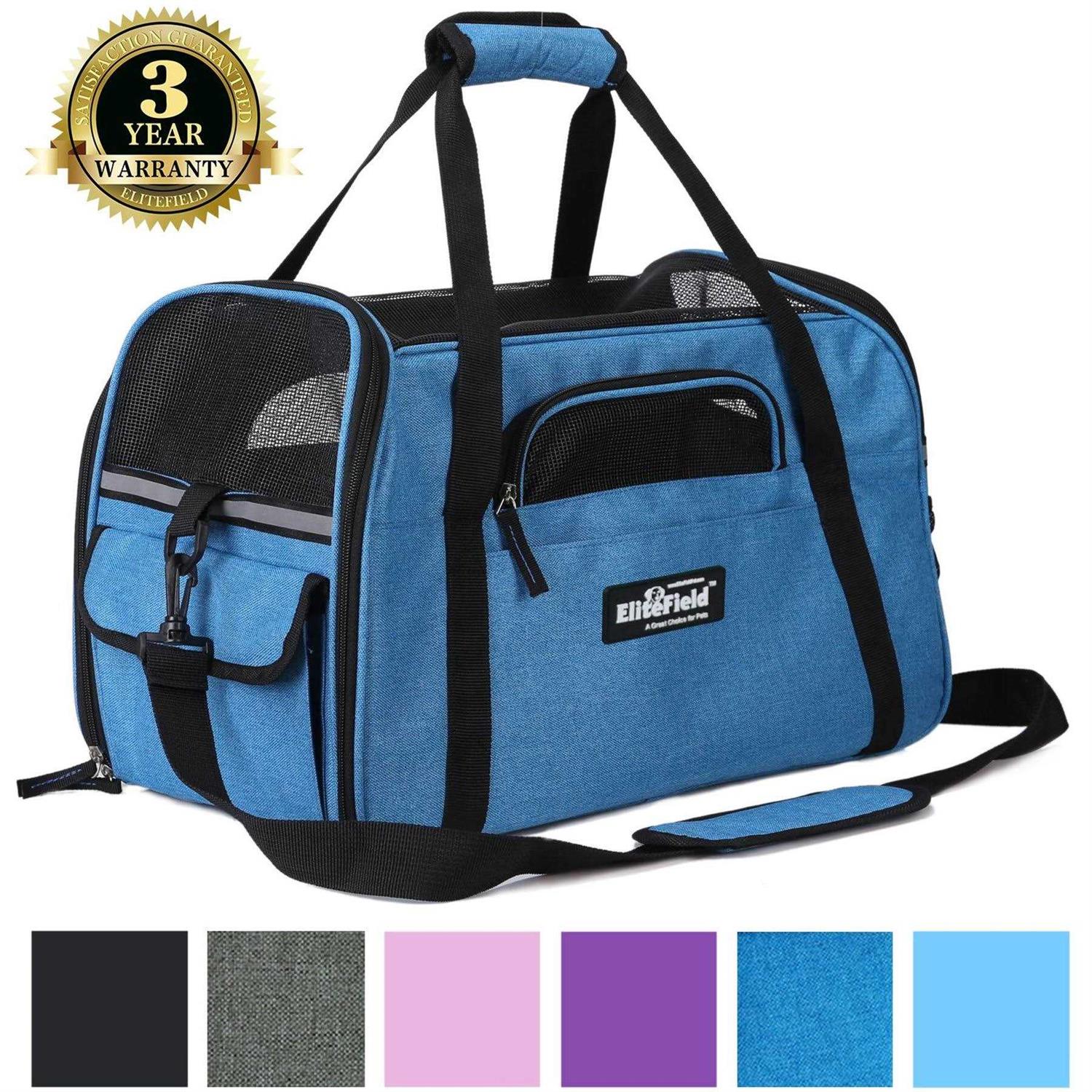EliteField Soft-Sided Airline-Approved Pet Carrier Bag