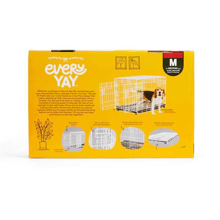 Alternative view of EveryYay White 2-Door Dog Crate H