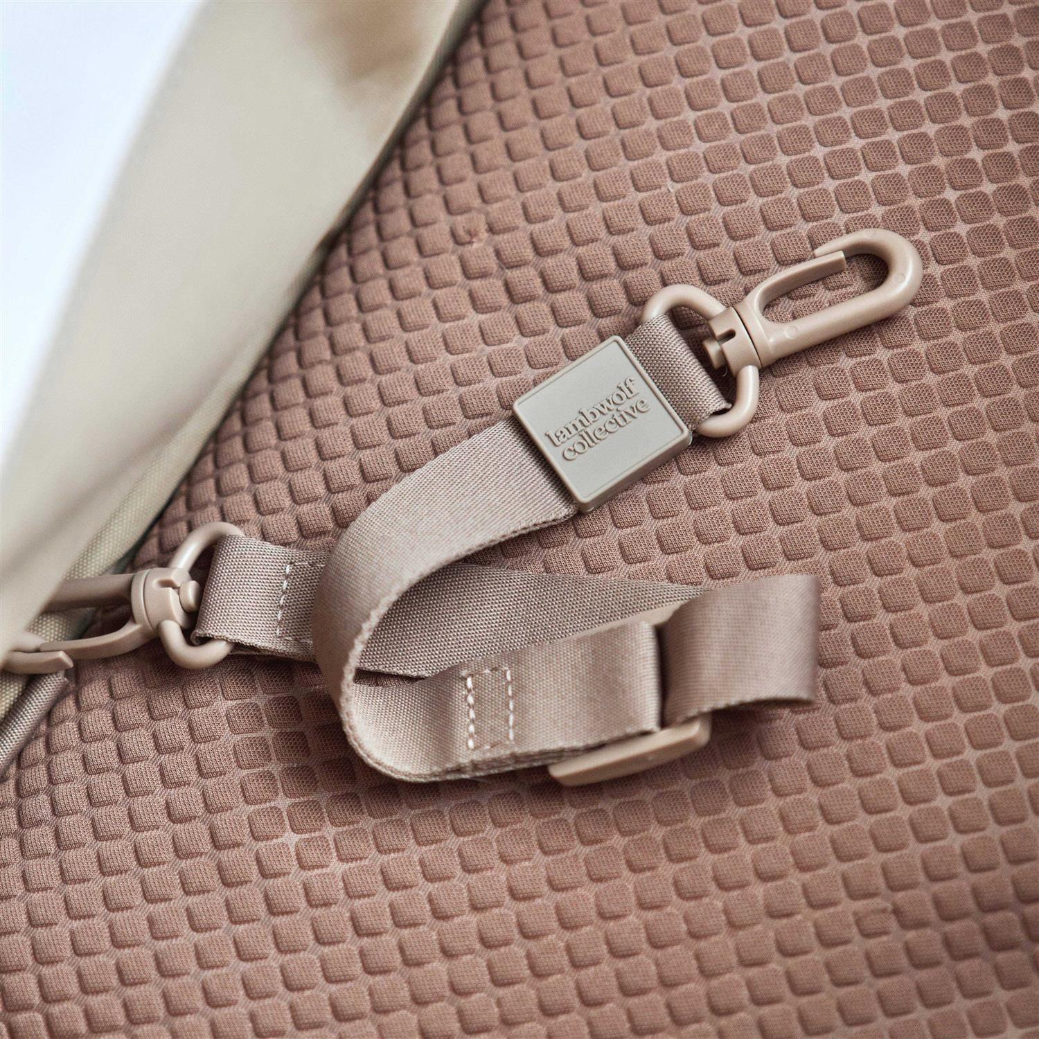 Alternative view of Small Dog Carrier for Pets up to 18lbs. Canvas Lightweight Water Resistant Pet Carrier. Perfect for Puppies or Kittens. Lambwolf Subway Carrier