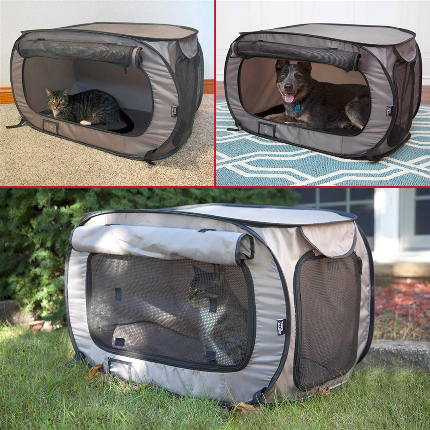 Alternative view of Sportpet Designs Large Pop Open Kennel