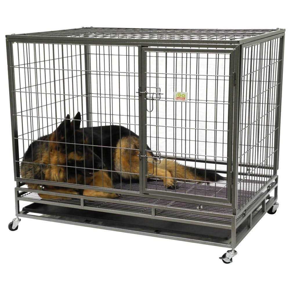 Alternative view of Go Pet Club Heavy Duty Dog Crate SQ1038