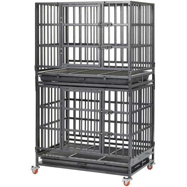 Alternative view of Frisco Ultimate Heavy Duty Steel Metal Single Door Dog Crate