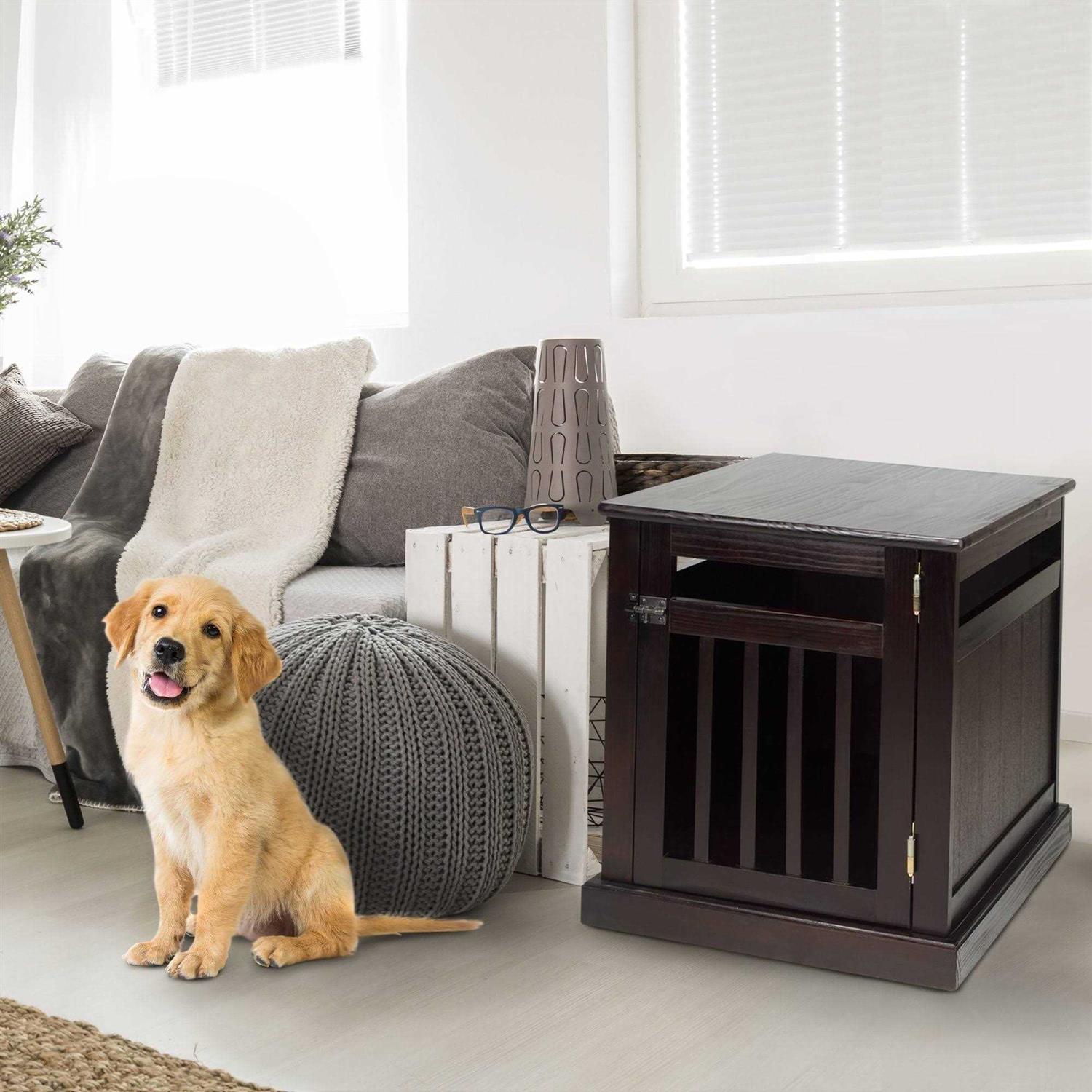 Casual Home Chappy Espresso Pet Crate
