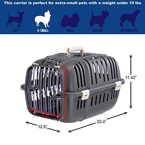 Alternative view of Ferplast Jet Pet Carrier Value Dog Carrier Suitable for XS Dog Breeds & Small Cats