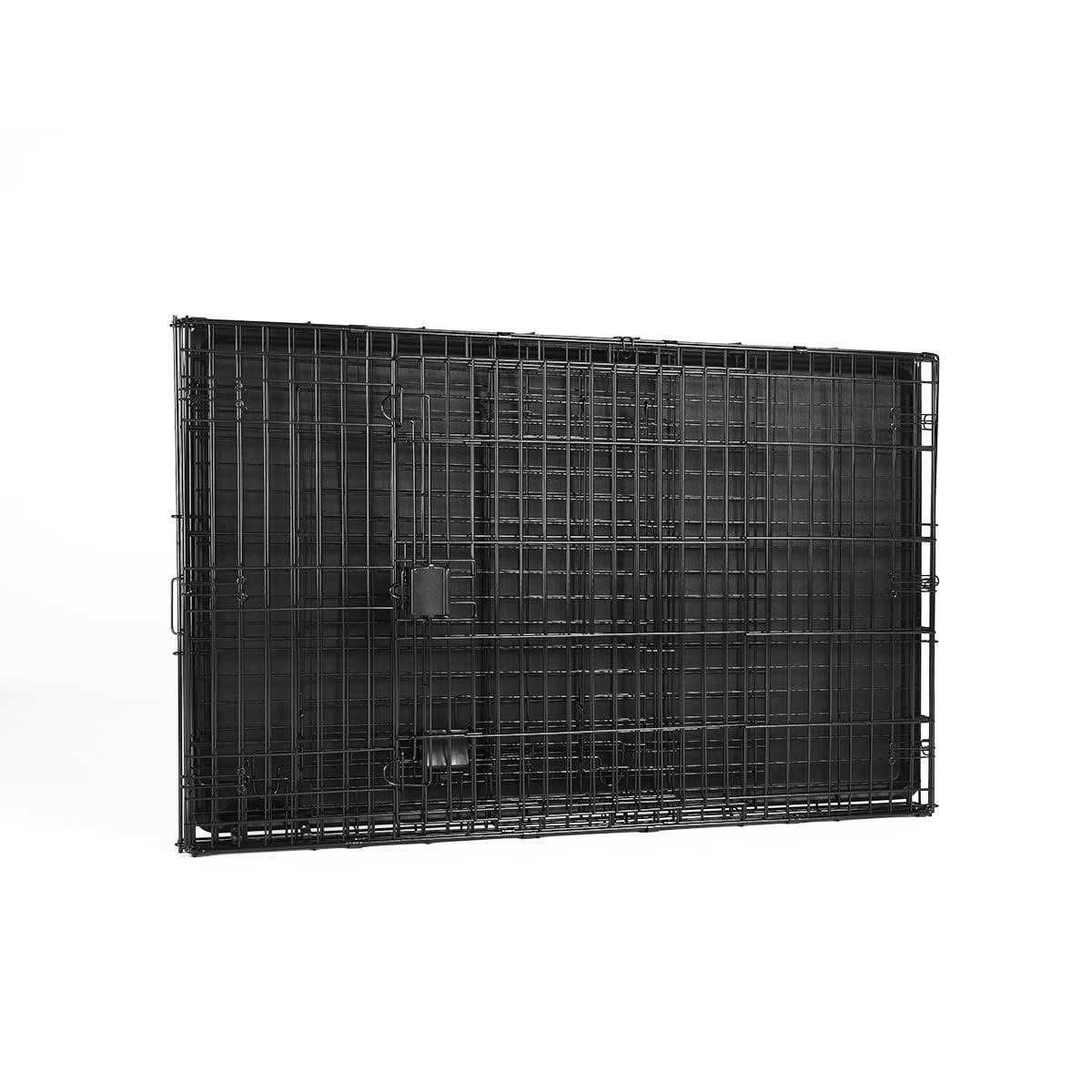Alternative view of Amazon Basics Foldable Metal Wire Dog Crate with Tray