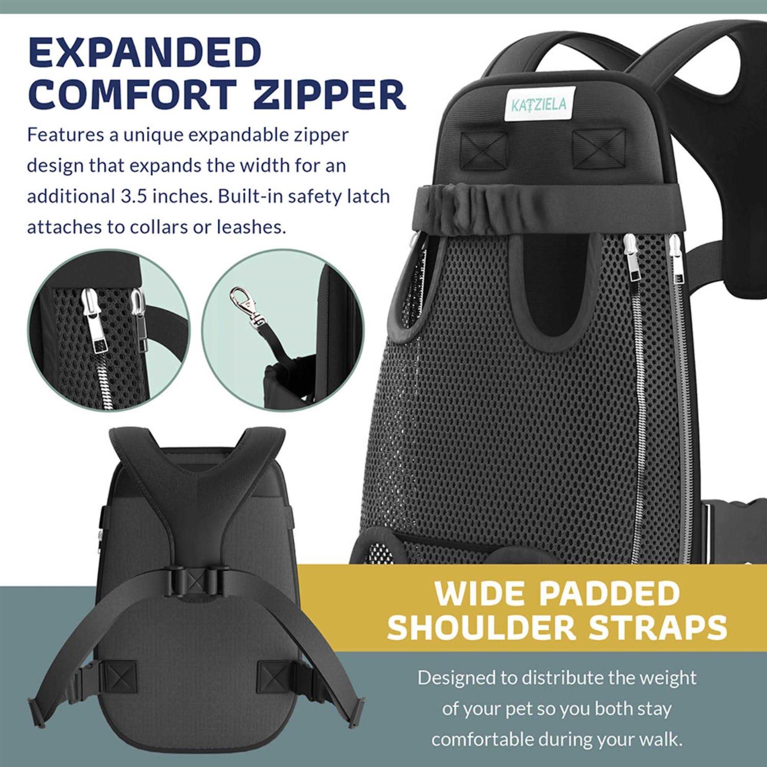 Alternative view of Katziela Kangaroo Pouch Pet Carrier