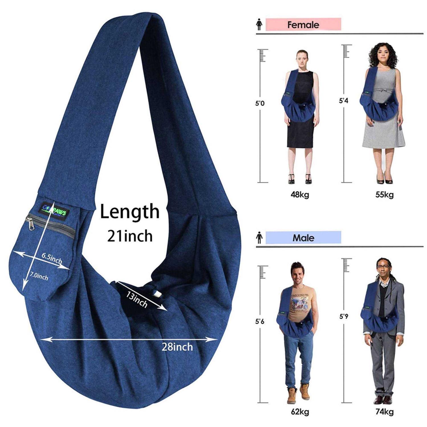 Alternative view of Jespet Pet Sling Small