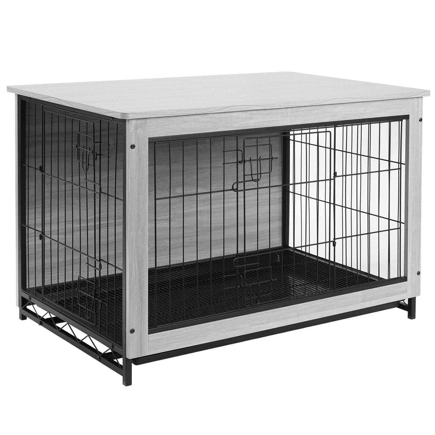 Alternative view of Pirecart Dog Crate Furniture Wooden Dog Kennel End