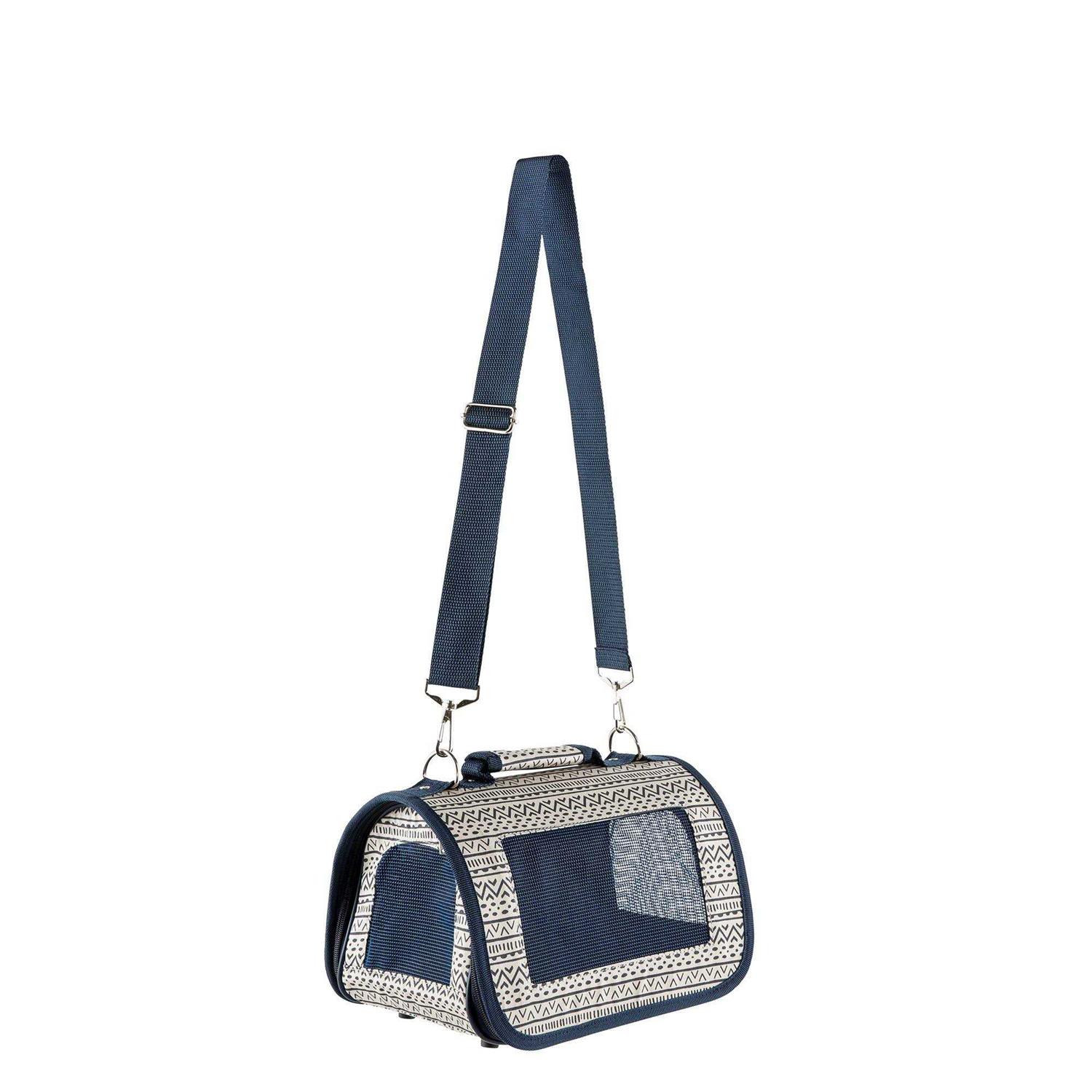 Full Cheeks Small Pet Cloth Transport and Travel Carrier