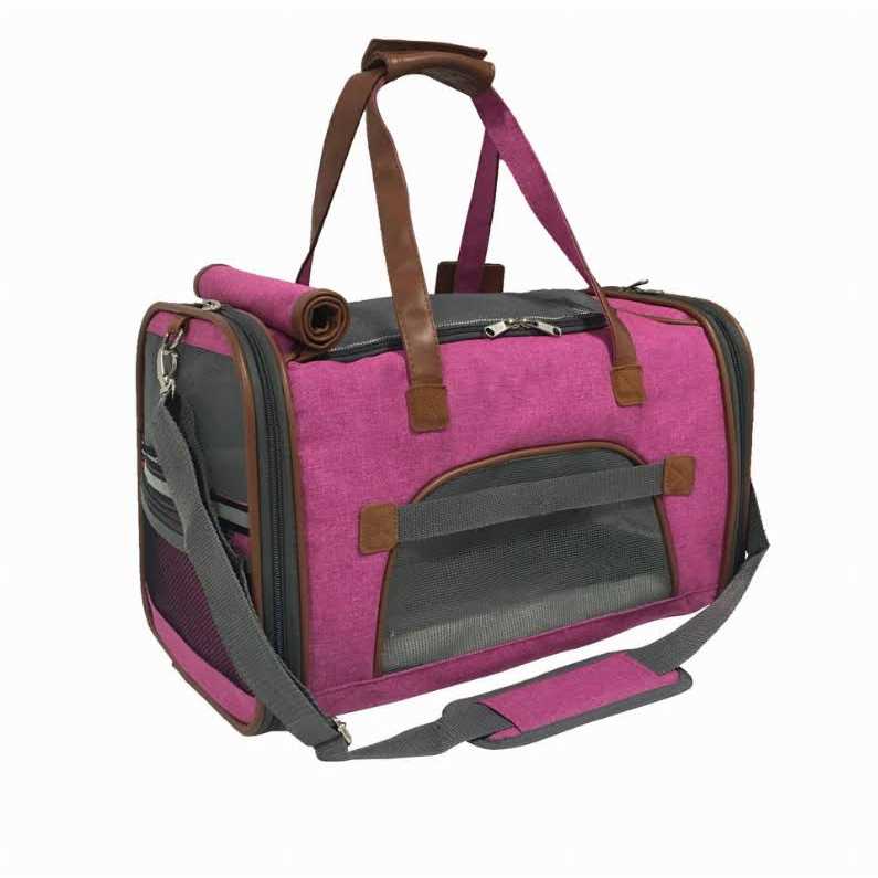 Alternative view of Mr. Peanut's Airline Approved Soft Sided Pet Carrier Low Profile Gold Series Tote